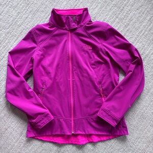 The North Face Bright Fuchsia Softshell Jacket
